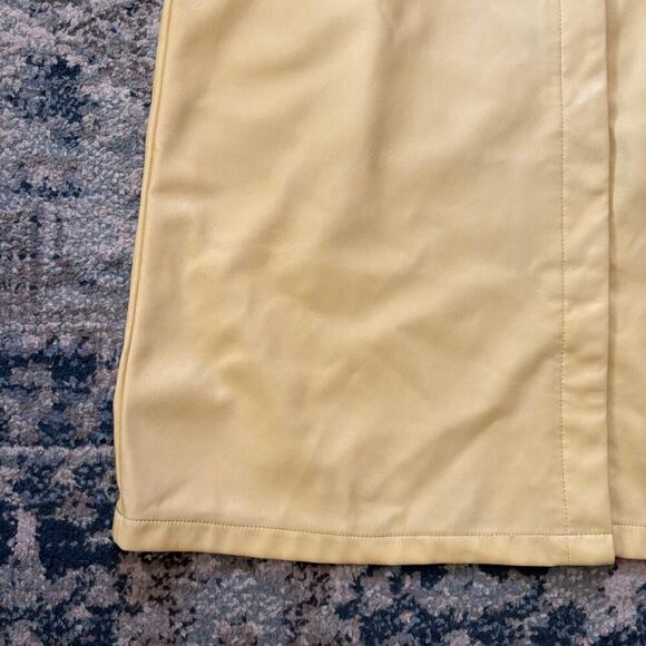 Dolce Cabo Faux Leather Mini Dress with Puff Sleeves - Picture 4 of 9